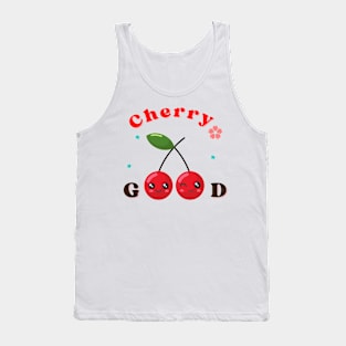 Kawaii Cherry Good Tank Top